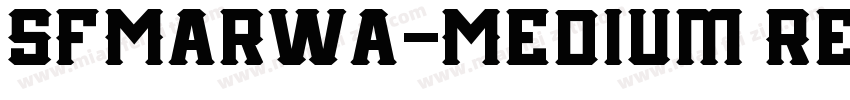 SFMarwa-Medium Regul字体转换